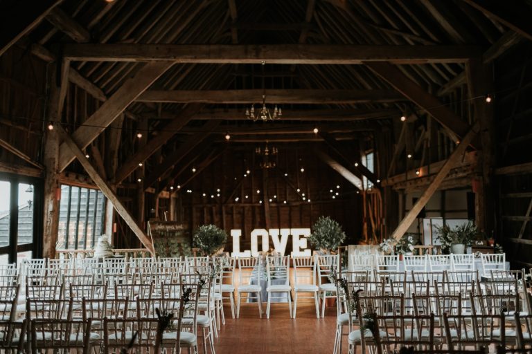 The interior of Great Barn Rolvenden